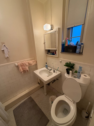 Bathroom - 100 West University Parkway, apartment across from Homewood Field