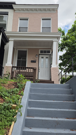Stairs front of house - Welcome to Your Private Urban Oasis in the heart of DC’s vibrant Eckington neighborhood! Townhome