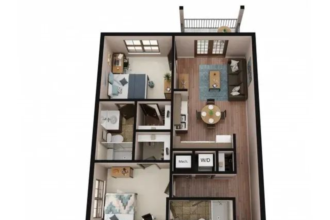 Unit layout - District Lofts