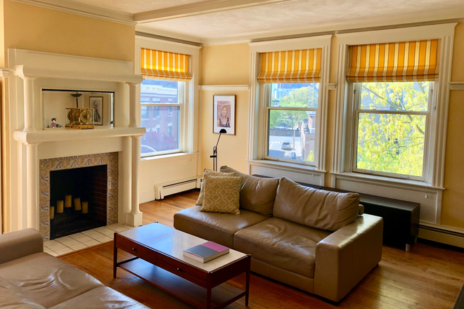 Living room - Looking for roommate to rent $2000 per person Cottage Farm Apartment on BU South Campus