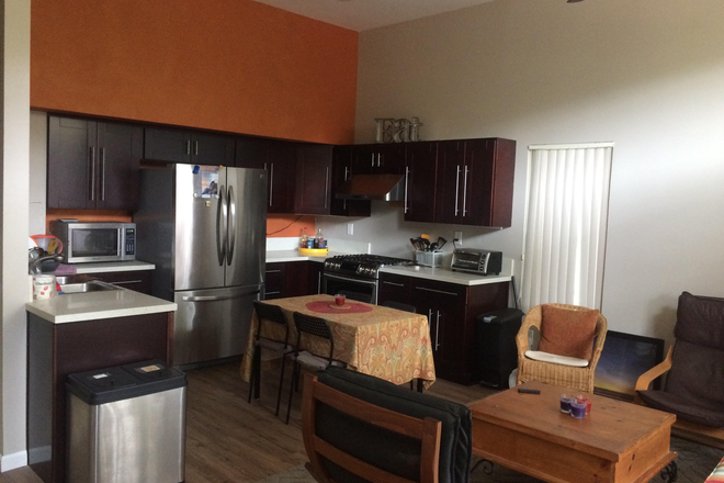 Shared kitchen and living room - Master bedroom with private bath short walk to UCSD. FLEXIBLE LEASE