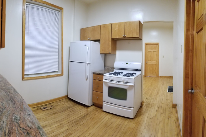 Kitchen - Taylor and May,  3 Blocks from Campus, 1st floor 2 Bedroom, 1 Bathroom Apt.  Hardwood floors