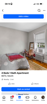 Bed 1 - Boston Management Company Apartments
