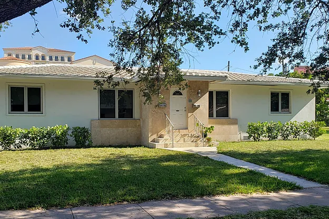 Front of 200 Velarde Avenue, Coral Gables - PRIME UM RENTAL IN MERRICK PARK DISTRICT 2/1 WITH PATIO & PARKING