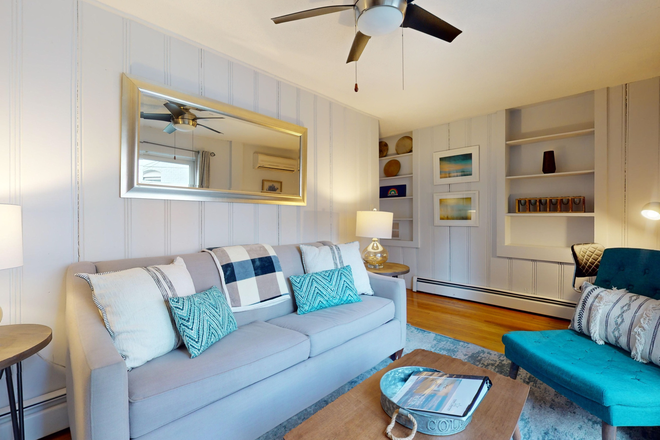 Living Room - WAS2822 Cozy 1-bed, 1 bath in Brookline Village Apartments