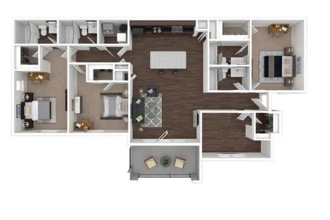 Floor plan - Miami Preserve Spring 2027 Apartments