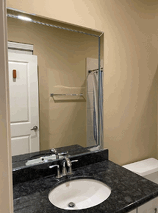 Bathroom - One Bedroom with Private Bathroom located in East Downtown