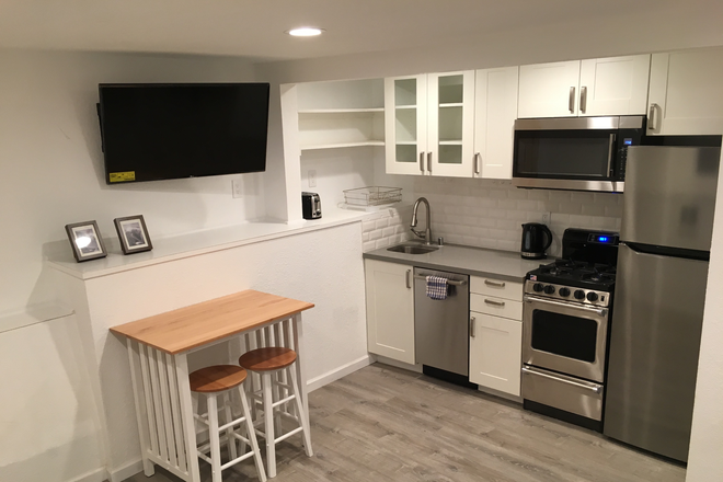 Kitchen - Fully furnished in-law studio