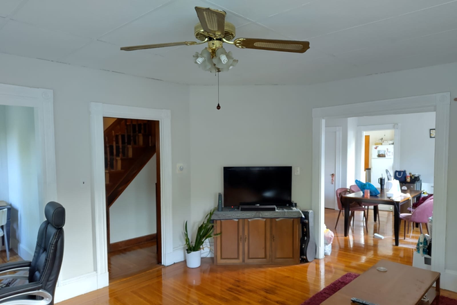 Living room - 1 bedroom in 4 bed 1 bath available near Gilman Square T Stop House