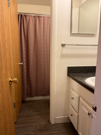 Bathroom - Studio Apartment for Sublet – Close to Campus