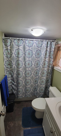 Washroom - Furnished 1 bedroom basement apart with walk out entrance.Access to free Laundry 3 days per week. House
