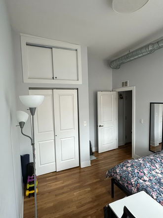 Bedroom has storage - Looking for a sublet starting May 15 – July 31 in Pilsen apartment!