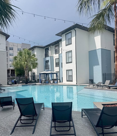Outside view - Campus Crossings Highland Apartments