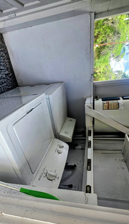 Washer and Dryer on site - 2026-2027 year, 2 bedroom 1 bath apartment