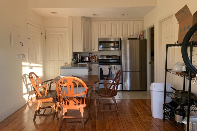 Kitchen / Living Room - Summer Sublet, 1 Bedroom in 2B1B Apartment, Mission Hill