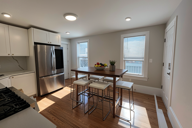kitchen (virtually staged) - Renovated 3 Bed / 2 Bath near campus available 9/1/26!! Apartments