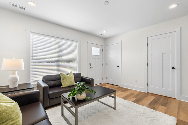 Living Room 2 - New Furnished Townhouse at The VUE at College Square – 4BR with Private Baths