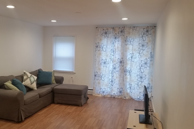 Living Room with sofa and TV - Furnished room-191 John St-Princeton House