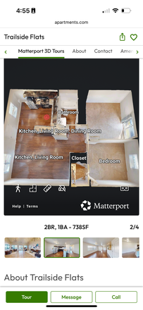 Floor plan - Trailside flats