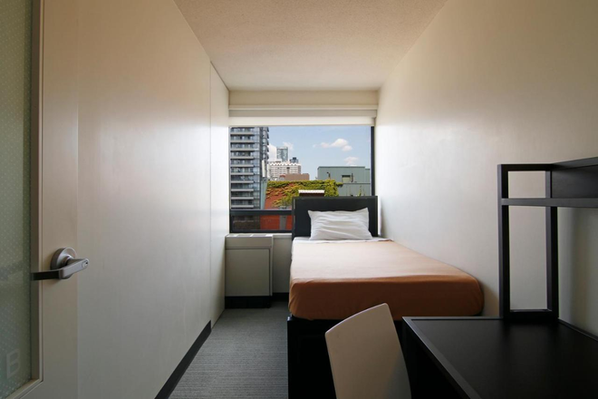 Bedroom, Single sized bed, large window, desk and chair, air conditional - Parkside Student Residence 2Bed 1Bath with Discounted Meal Plan! Apartments