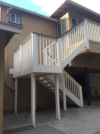 Stair ways to unit 3 bedrooms 2 bathrooms. - Old Town Circle of Orange Triplex