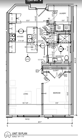 Floorplan - The Vibe on Paramount Apartments