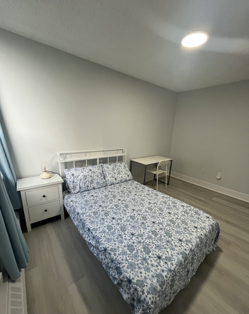 Bedroom E: $1,030 Private room with Double sized bed - (FOR MALE) Private room for rent in a shared apartment unit at Davisville Avenue