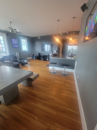 Furnished living room - Room in Modern & Spacious 3Bed/2.5Bath Condo near Union and Inman Squares