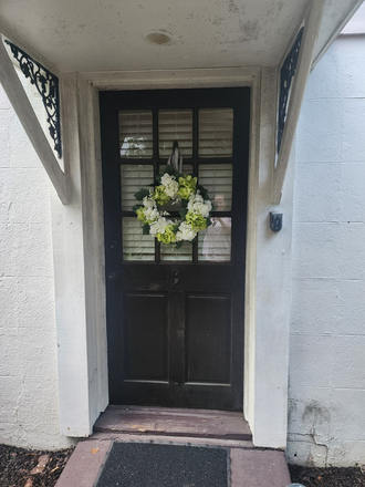 Entry Door - Beautiful large ONE bedroom apartment, Rutledge Ave, All inclusive off street parking.