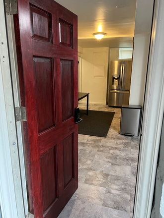 Open door entry - Luxury Basement Oasis: 1BR/1BA, Private Entry, EV Parking & Free Utilities Apartments