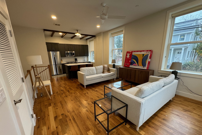 living room - Furnished 2BR apt-Maclean Street-Princeton