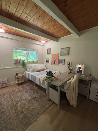 Huge bedroom with mattress and decor!! - The Treehouse