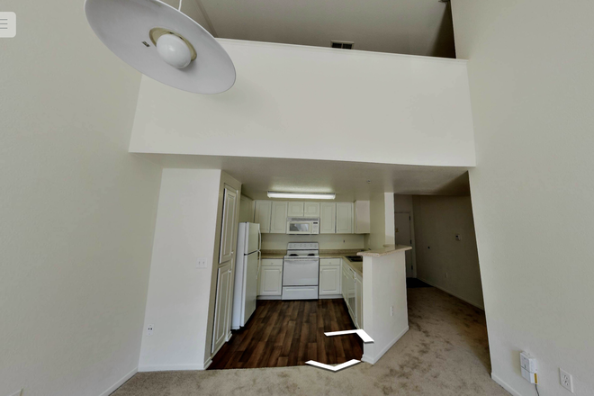 kitchen + living room + loft can be seen above - Costa Verde Village