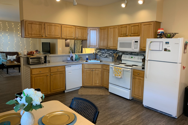 Kitchen View - Malibu Apartments