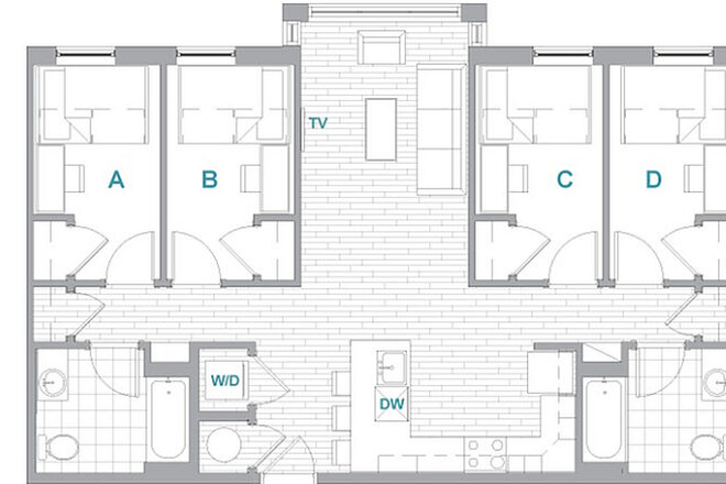Available rooms: A and B - 4x2 Landmark Apartment - NEGOTIABLE PRICE