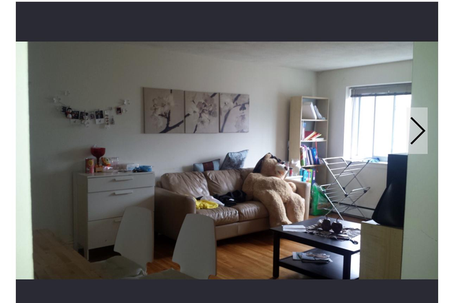 Living Room - 2B1B in Allston; heat and hot water included