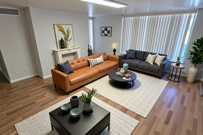 living room - 2 Bedroom/1 Bathroom Upstairs Apartment- Patio & Terrace Included
