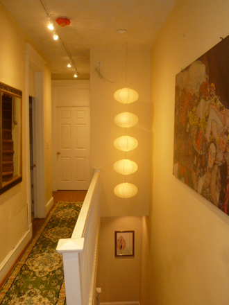 2nd floor hallway - Beautiful Furnished Bedrooms Available in a Great Townhouse in the Heart of Vibrant Petworth DC