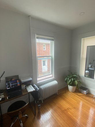 Bedroom - Desk - FULLY FURNISHED! Large Bedroom seconds to Green B Line & Parking Townhome