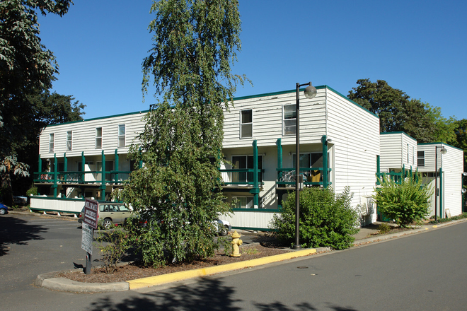 Image of outside of apartment complex, will give zoom tour upon request - Mill Race Apartments
