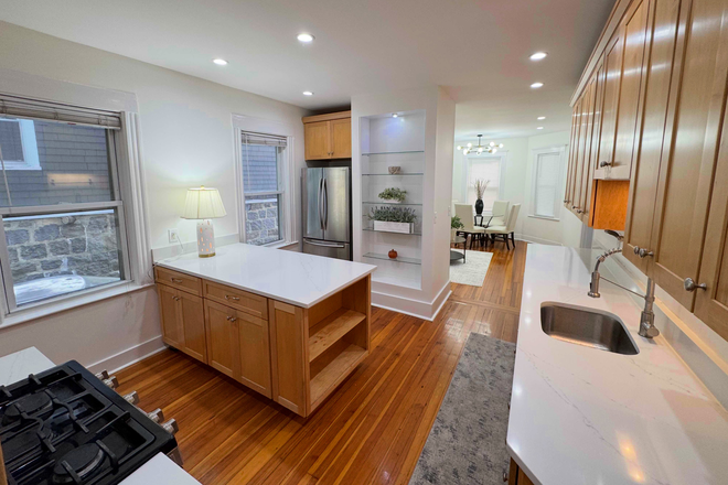 Kitchen - 3Bd Apartment Available Now (Jamaica Plain Pondside)
