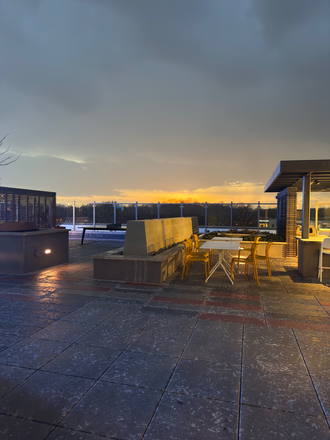 Rooftop; ping pong too - The Standard at College Park