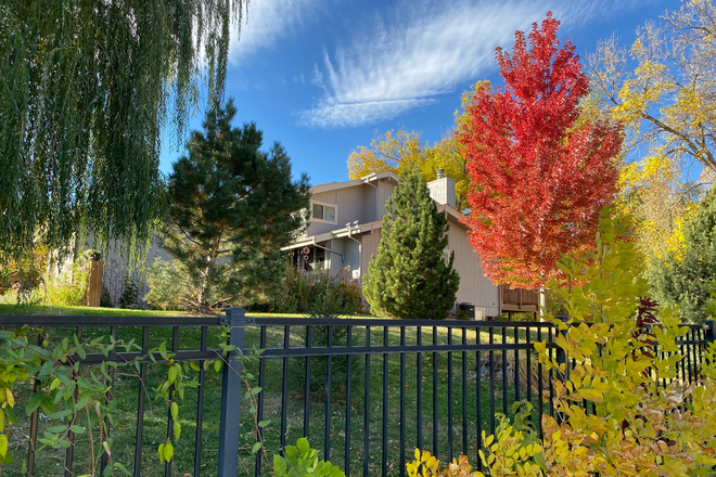 View from bike path - 1-2 br/1-2 ba. Utilities, WIFI, w/d and cleaning included! Free parking. Abuts bike path.