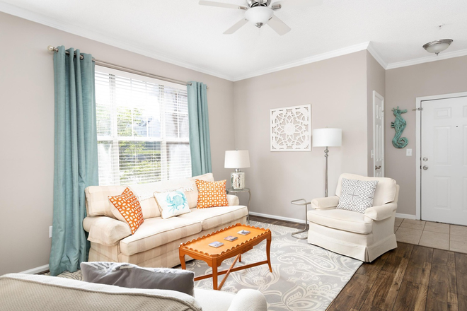 Living Room View 1 - Entire 1 Bedroom Condo - Concord West of the Ashley