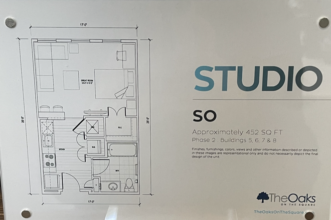 Studio SO - The Oaks on the Square Apartments