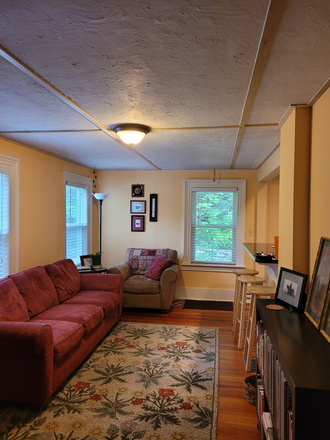 Living room - Spring sublet: small 2-bedroom furnished house, pet friendly