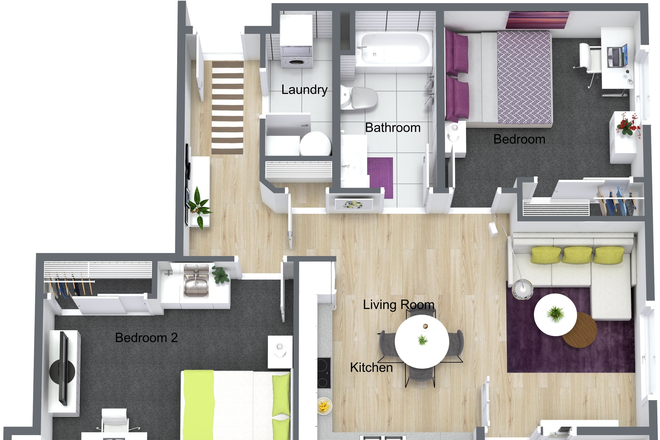 Campus Lofts | Unit 313 - The Campus Lofts | 2 bedroom corner unit available