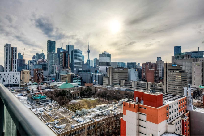 Balcony View - 3 Bed 2 Bath Furnished, Utilities Included Near Church and Wellesley