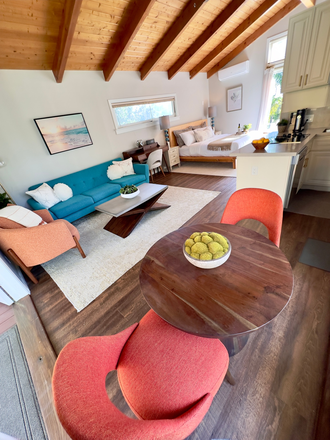Inviting View from the Studio Entrance - Student/Staff -Friendly Casita El Paraiso Minutes from Chapman University