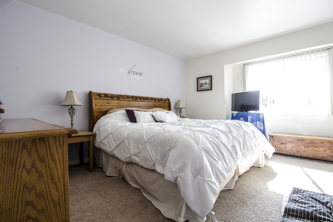 Master Bedroom (looks smaller than it is. see virtual tour link to get a 360 view of the entire room) - Carriage Hill East Townhomes